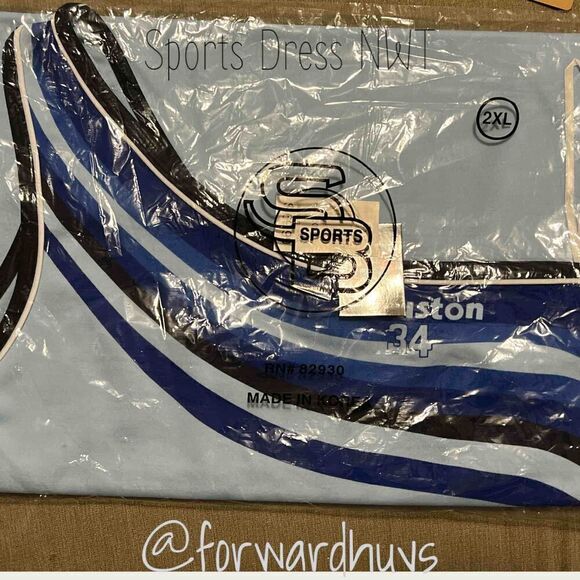 Soho Babe Hardball Classic Sports One Shoulder Dress Size 2 XL - Picture 9 of 11